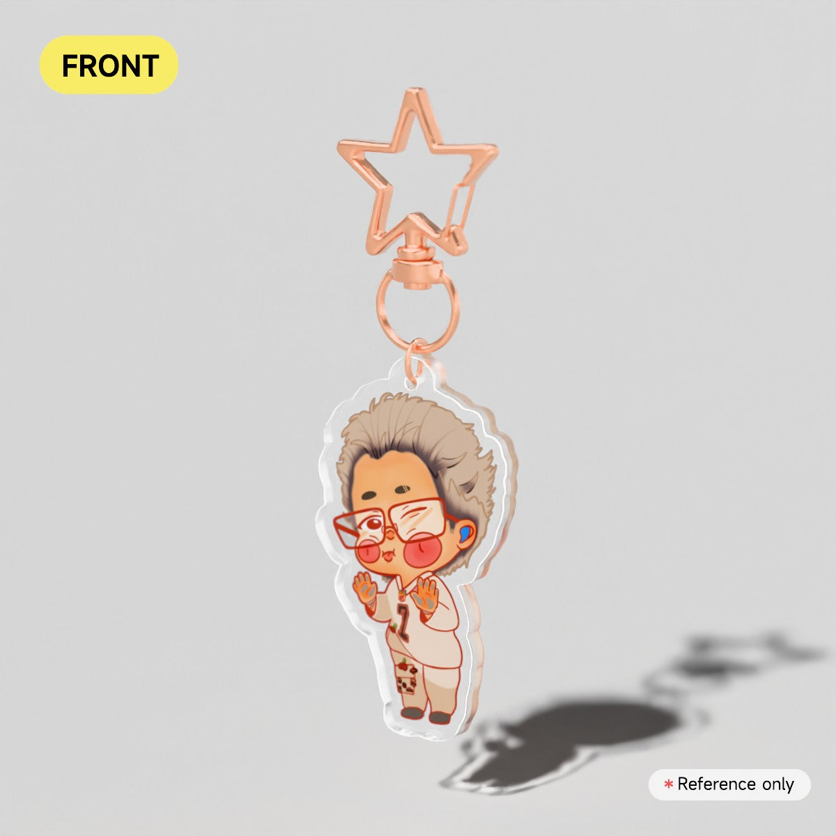 BTS RM trapped in glass