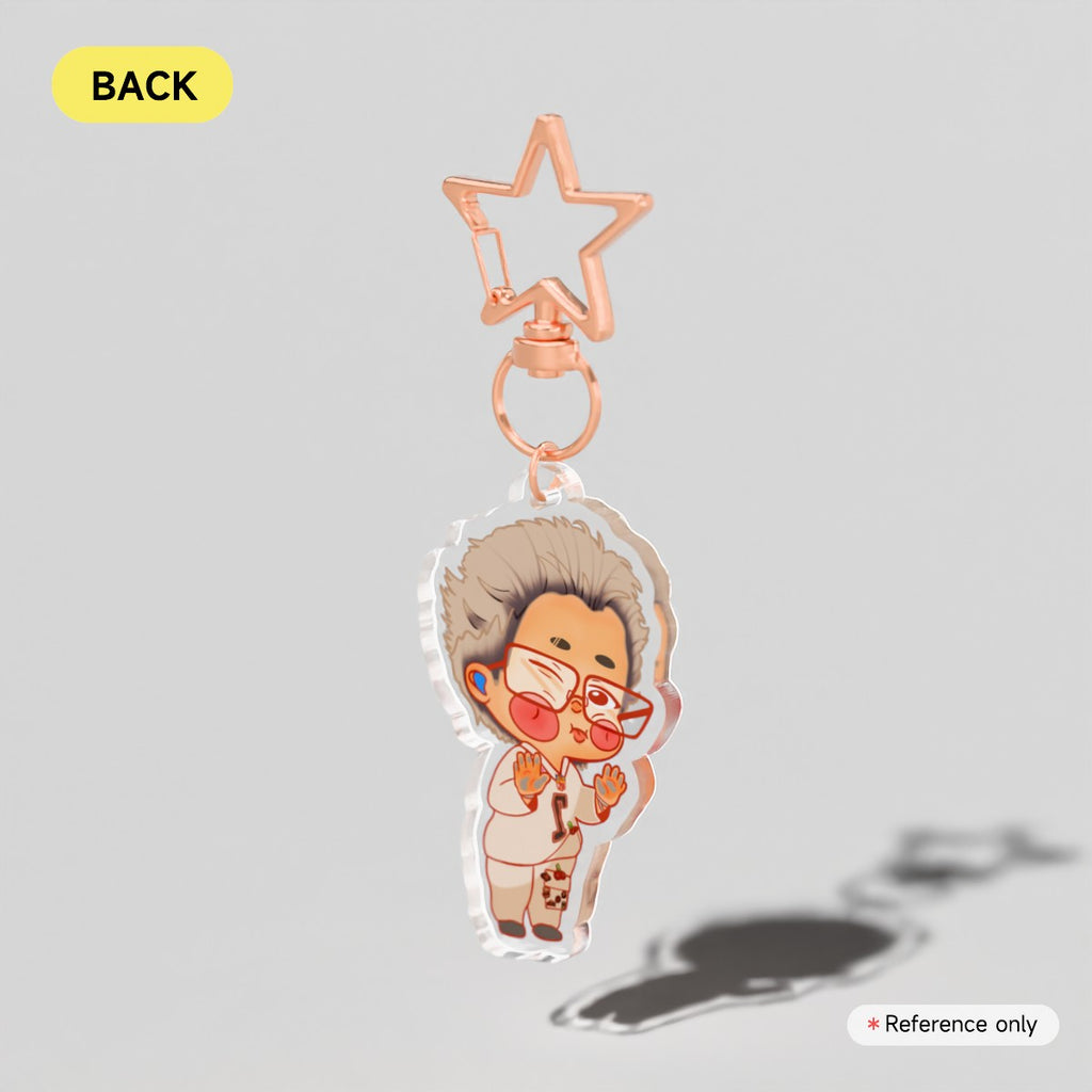 BTS RM trapped in glass